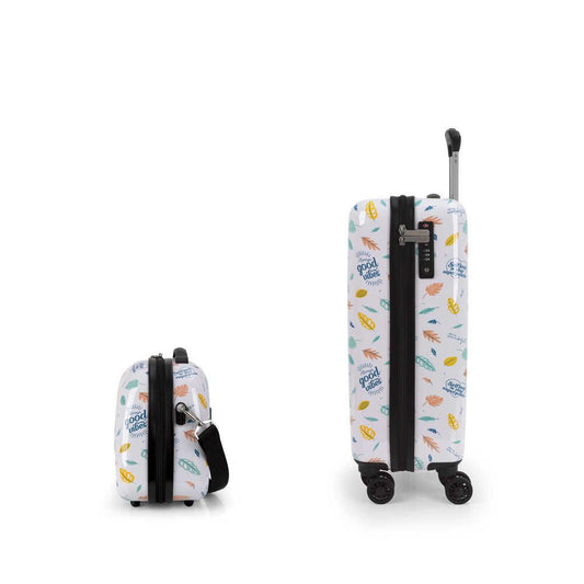 Maleta Cabina y Neceser Gabol Vibes Mr. Wonderful (52.2L)