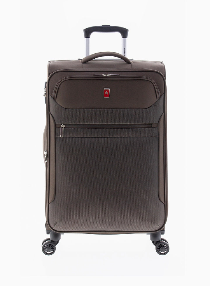 Trolley grande extensible textil 4 ruedas GLADIATOR