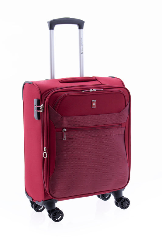 Trolley Cabina Extensible Poliéster 4 Ruedas Dobles