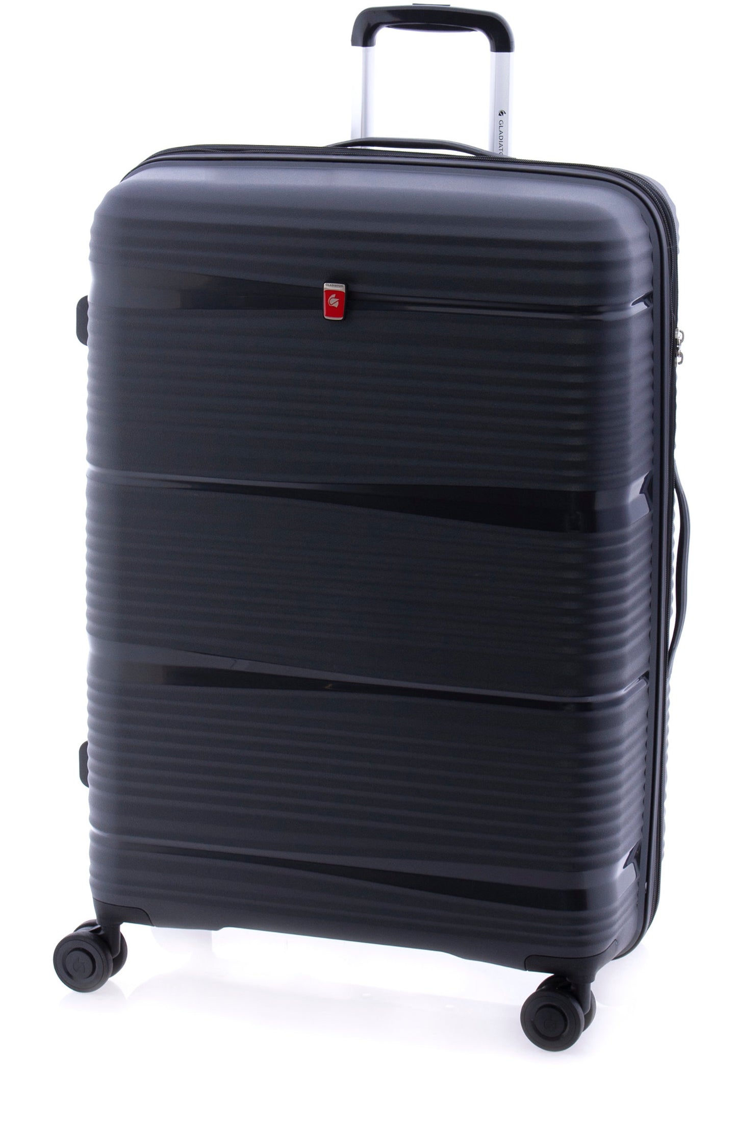 Mala de viagem grande Gladiator Bionic, 70 cm, em polipropileno rígido, homologada pela TSA.
