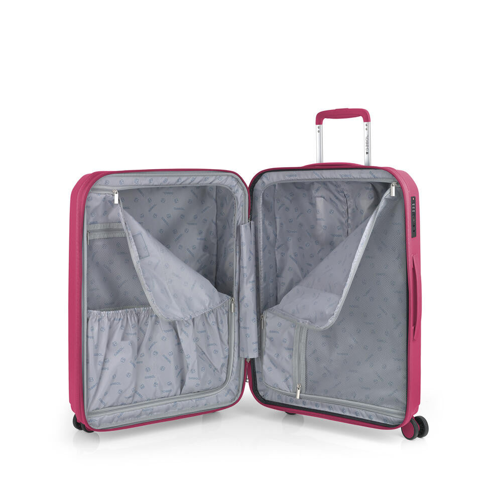 Maleta Gabol Mediana Infinity Polipropileno Fucsia