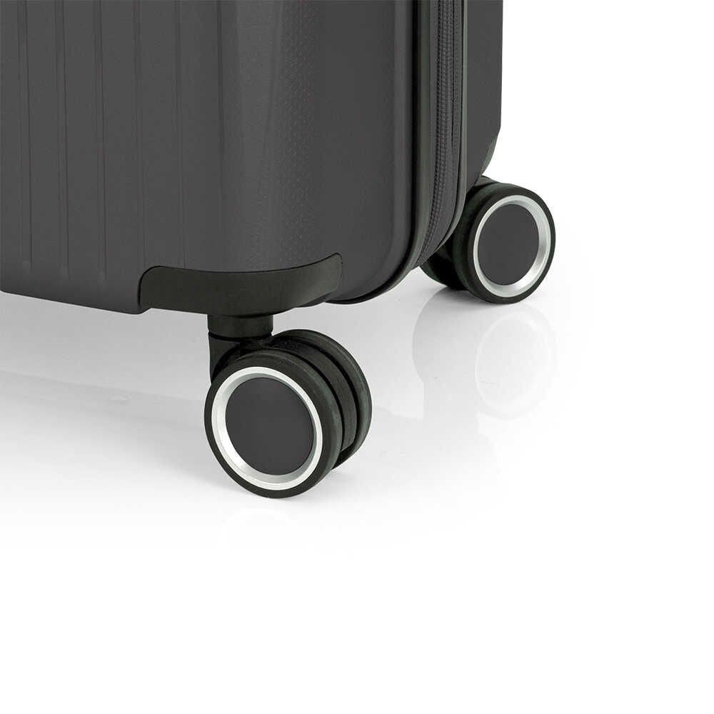 Mala rígida expansível grande Gabol Brooklyn com certificação TSA