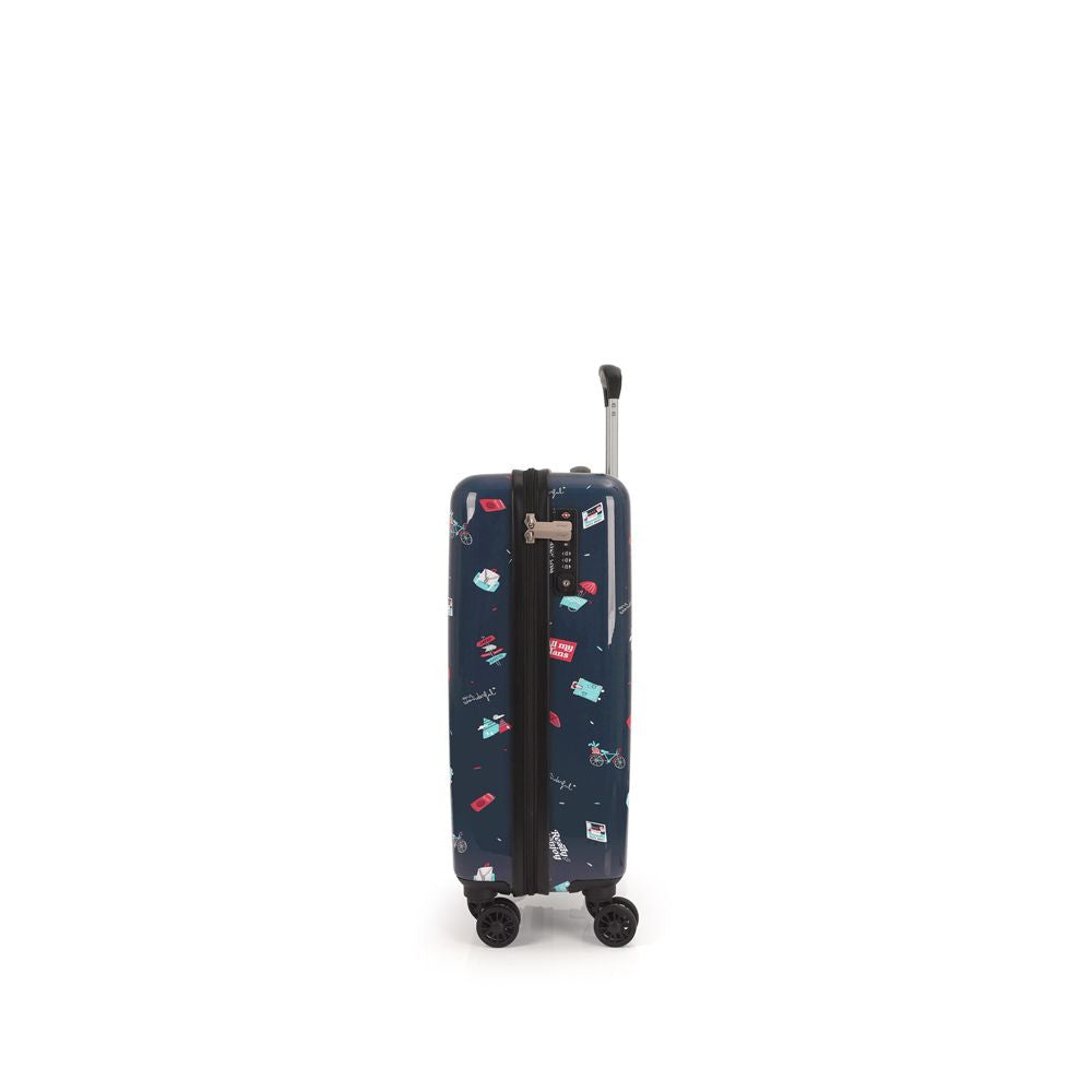 Set Maleta Cabina y Neceser Gabol Mr. Wonderful Plans