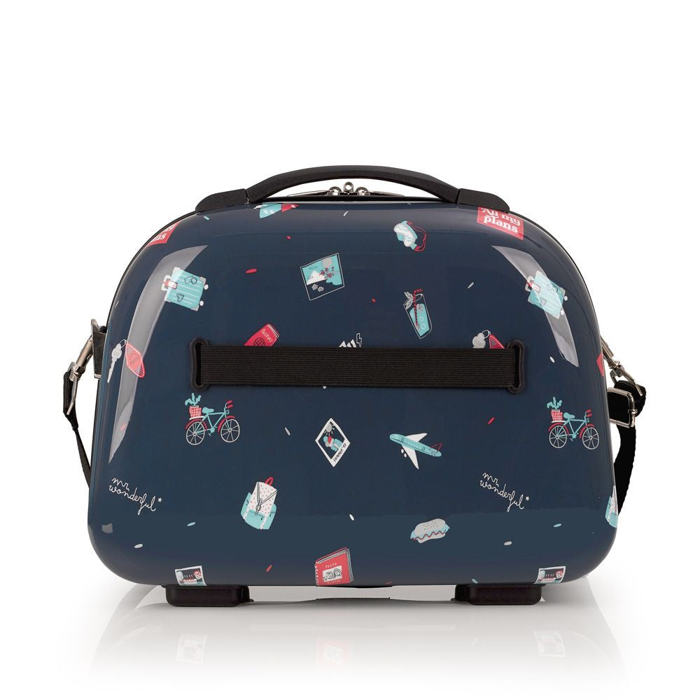 Set Maleta Cabina y Neceser Gabol Mr. Wonderful Plans