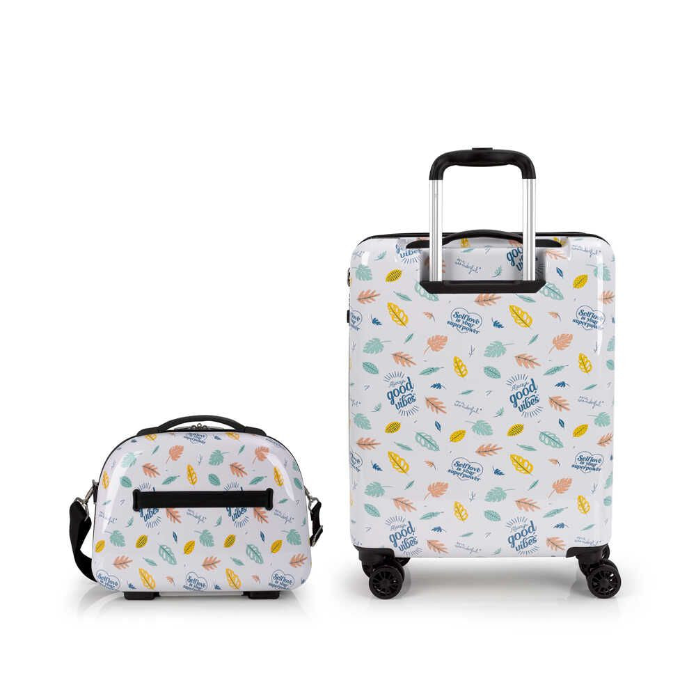 Maleta Cabina y Neceser Gabol Vibes Mr. Wonderful (52.2L)