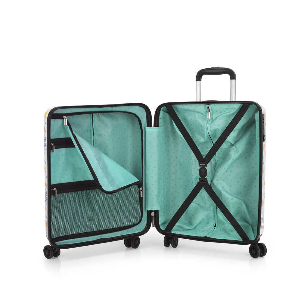 Maleta Cabina y Neceser Gabol Vibes Mr. Wonderful (52.2L)