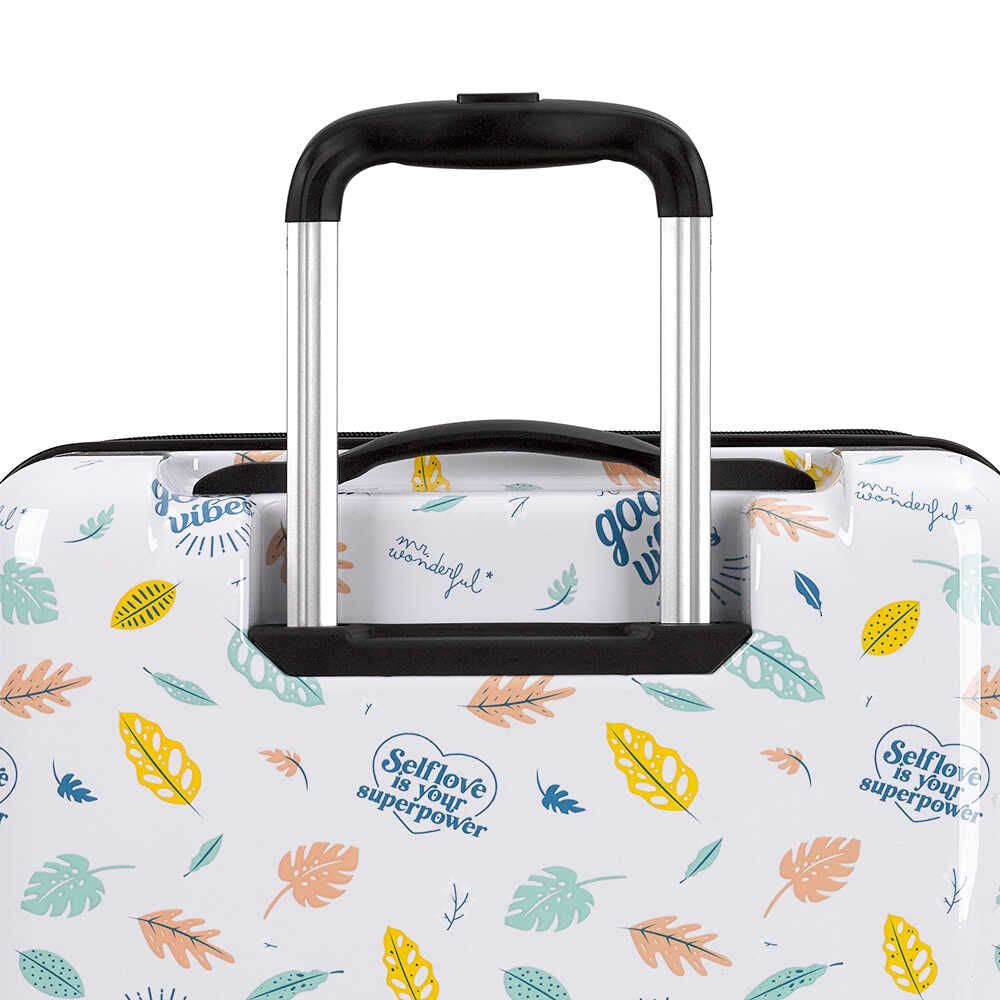 Maleta Cabina y Neceser Gabol Vibes Mr. Wonderful (52.2L)