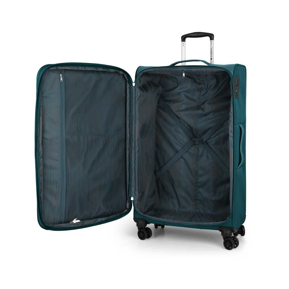 Maleta Gabol CLOUD Grande Expandible 91L, TSA, Poliéster.