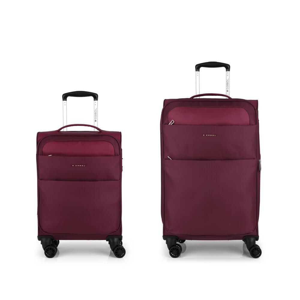 Set 2 Maletas Blandas CLOUD Cabina y Mediana TSA