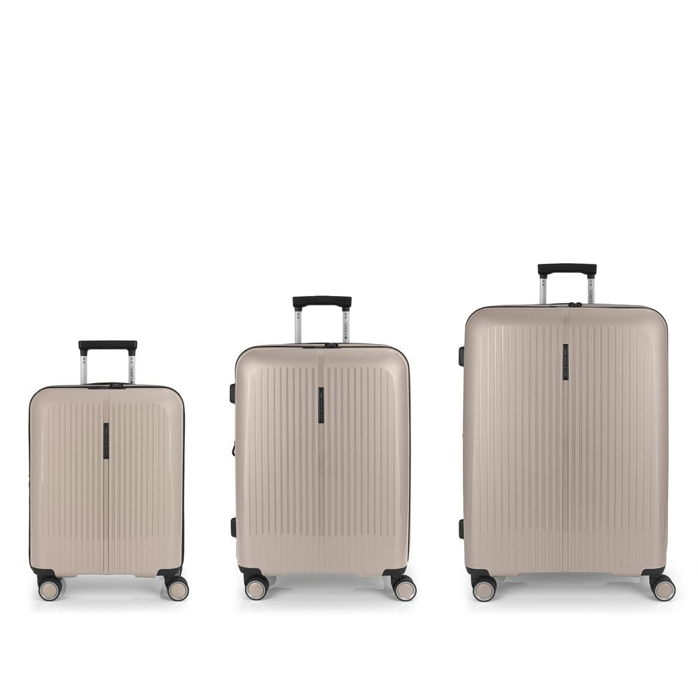 Juego 3 Maletas Gabol Brooklyn Rígidas Expandibles TSA