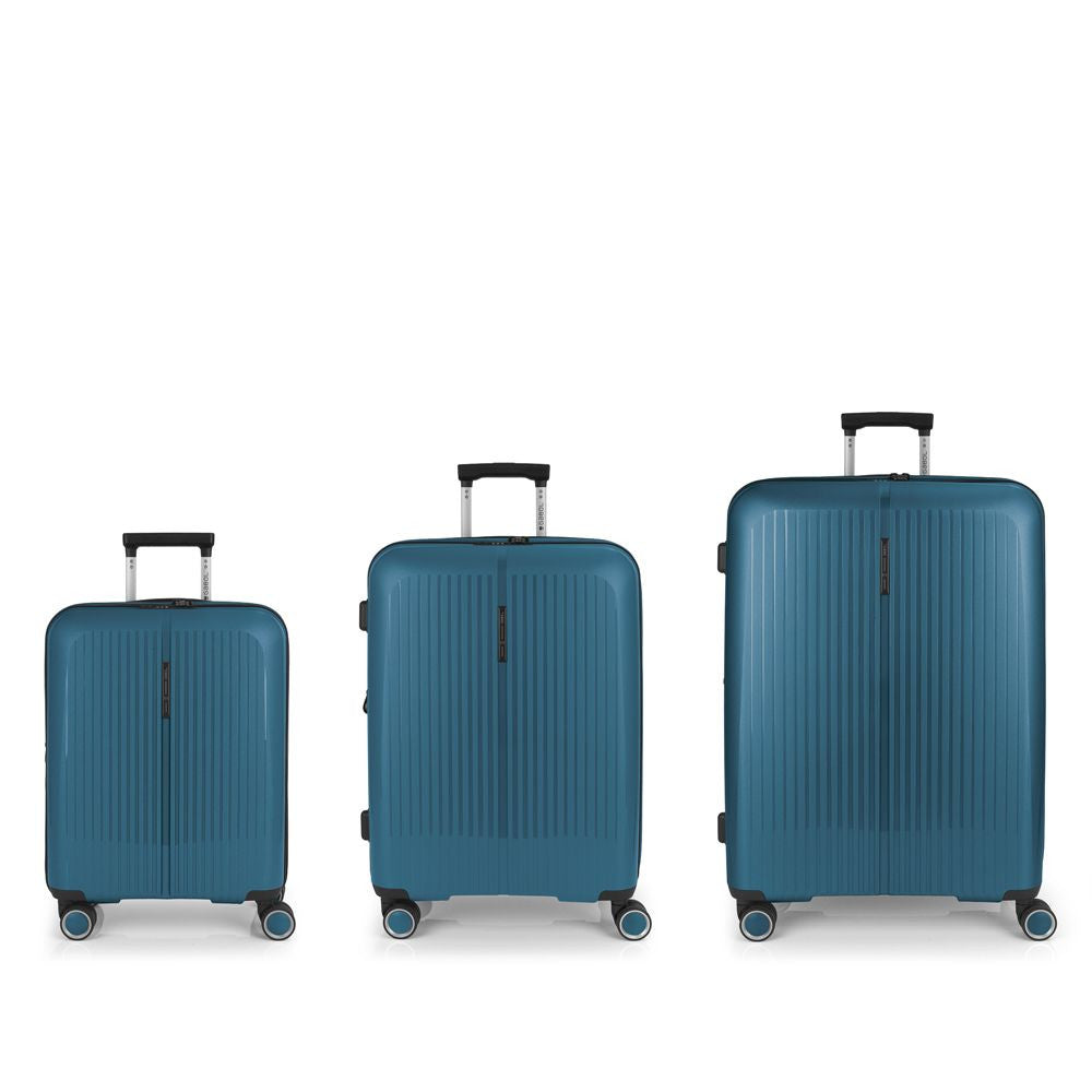 Juego 3 Maletas Gabol Brooklyn Rígidas Expandibles TSA