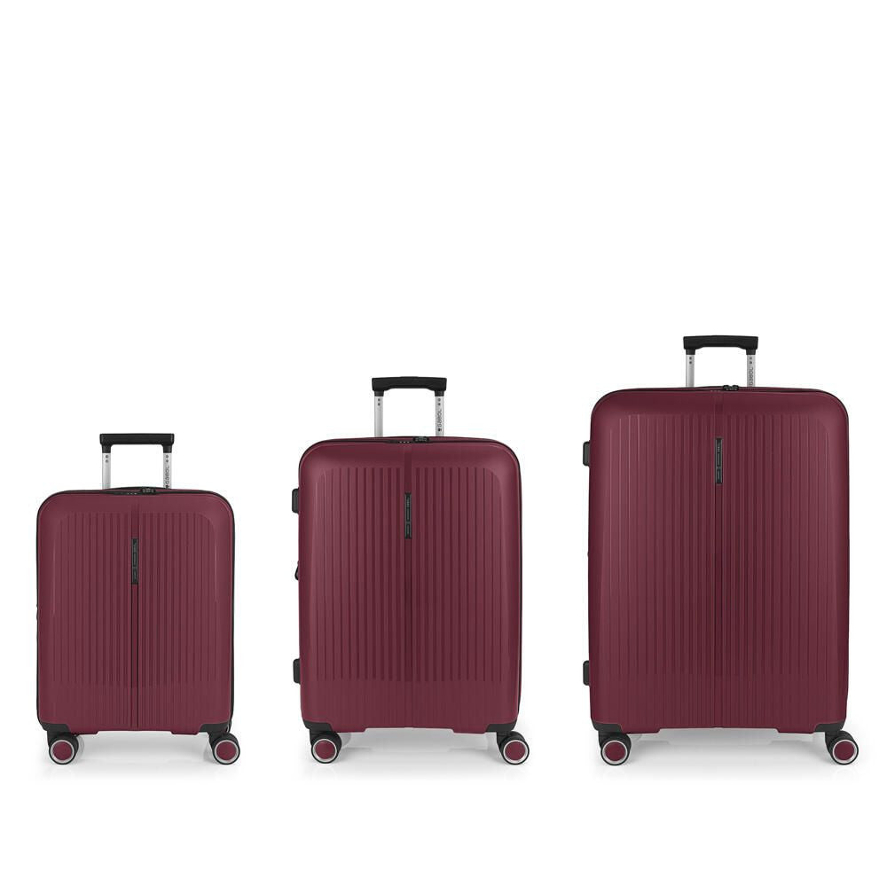 Juego 3 Maletas Gabol Brooklyn Rígidas Expandibles TSA