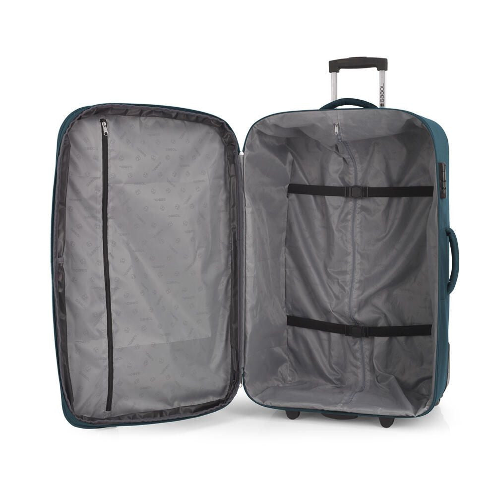 Maleta Grande Gabol ORBIT Blanda Expandible 2 Ruedas