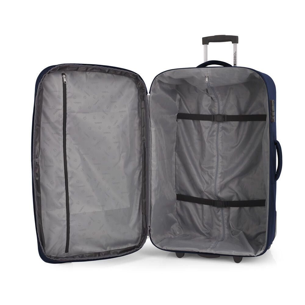 Maleta Gabol ORBIT Grande Blanda Expandible 2 Ruedas