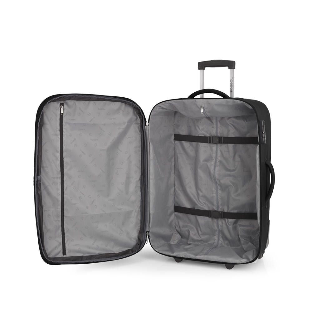 Mala de viagem Gabol ORBIT de tamanho médio, expansível e com 2 rodas.
