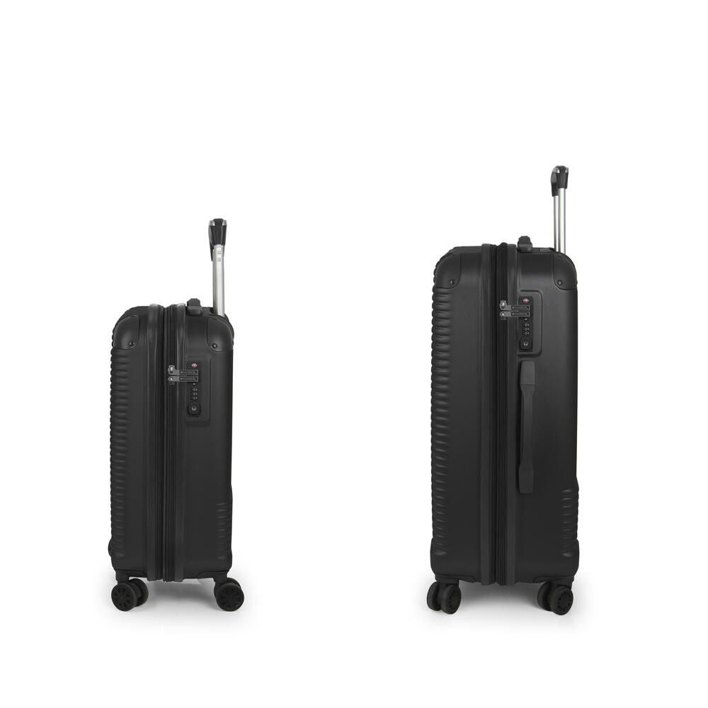 Conjunto de 2 malas rígidas BALANCE XP, tamanho cabine e médio, expansíveis, aprovadas pela TSA.