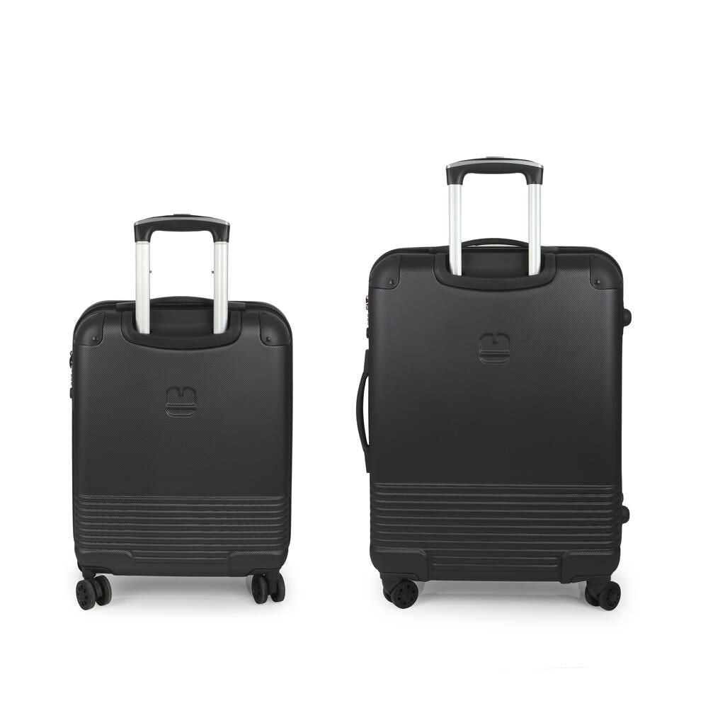 Conjunto de 2 malas rígidas BALANCE XP, tamanho cabine e médio, expansíveis, aprovadas pela TSA.