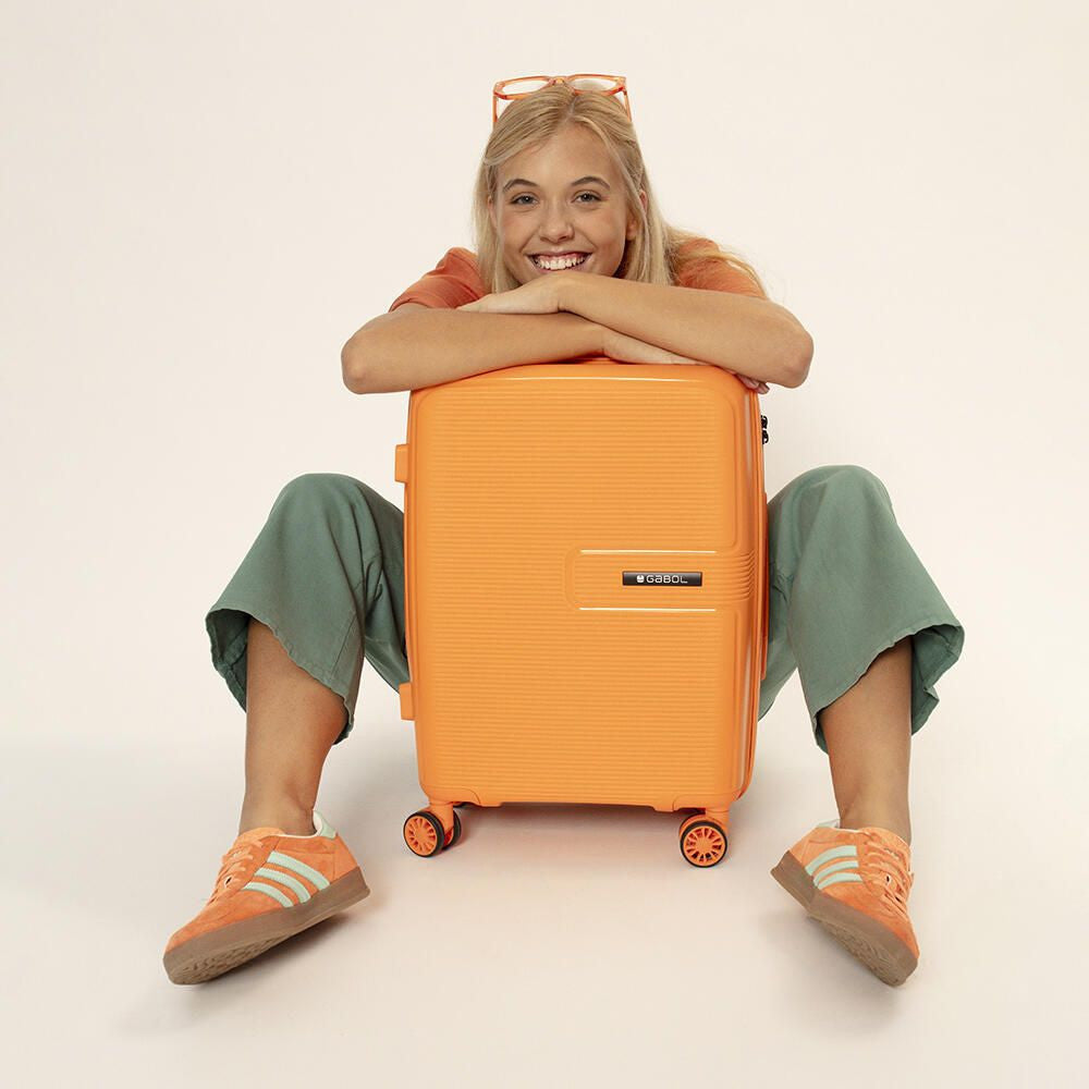 Maleta Cabina Gabol STEADY Expandible Rígida 43.2L