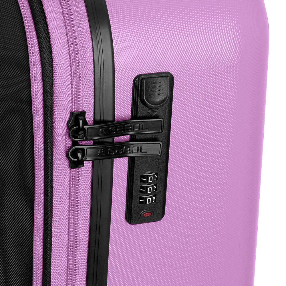 Mala de cabine rígida expansível Gabol Future Plus 55cm (41-47L)