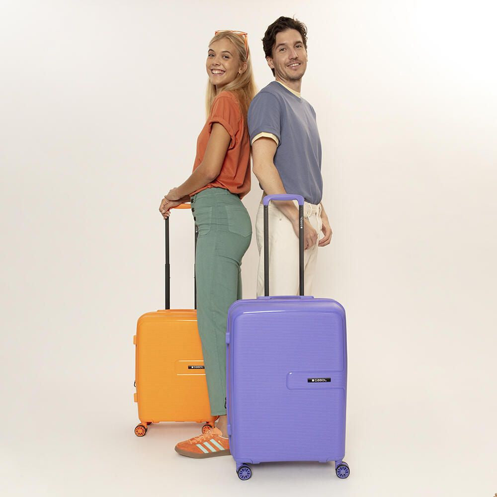 Maleta Gabol Steady Mediana Rígida Expandible | 4 Ruedas