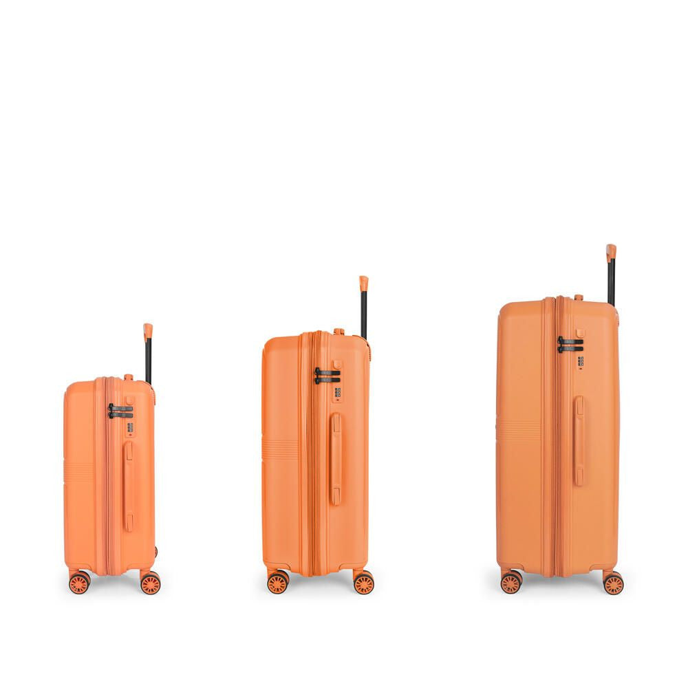 Juego de 3 Maletas Rígidas Expandibles Gabol STEADY (Cabina, Mediana, Grande)