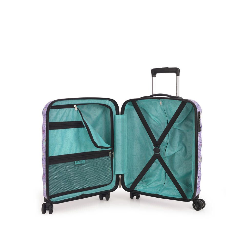 Juego 2 Maletas Gabol Funny (Cabina/Mediana) + Neceser TSA