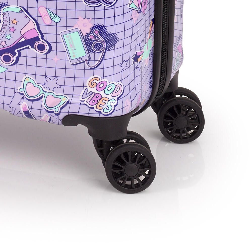 Juego 2 Maletas Gabol Funny (Cabina/Mediana) + Neceser TSA