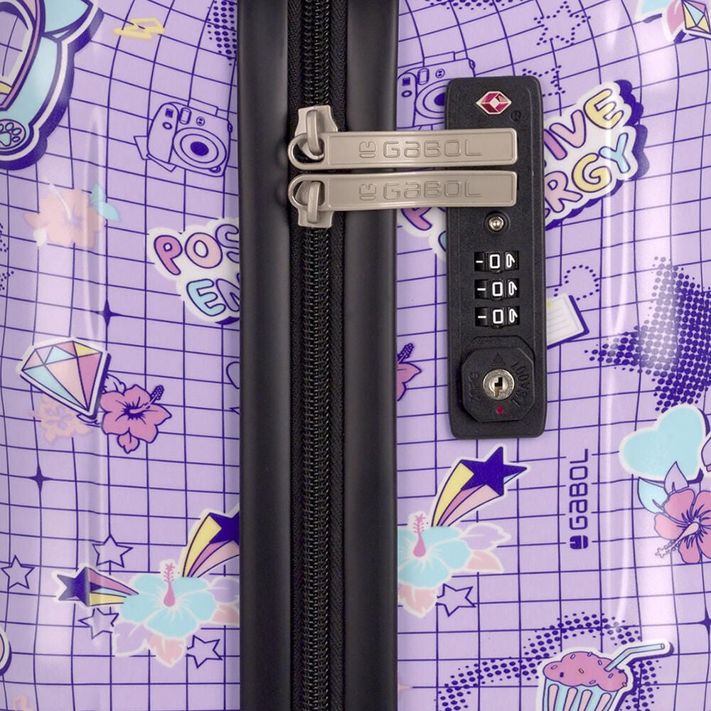 Juego 2 Maletas Gabol Funny (Cabina/Mediana) + Neceser TSA