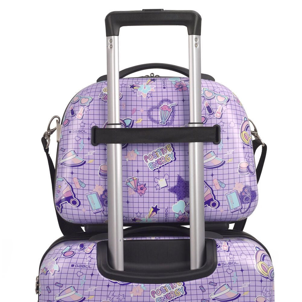 Juego 2 Maletas Gabol Funny (Cabina/Mediana) + Neceser TSA