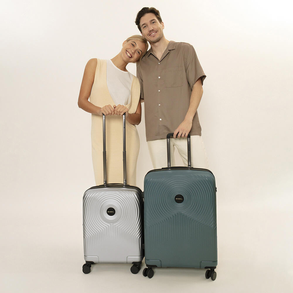 Juego 3 Maletas Gabol Radar Rígidas Expandibles TSA