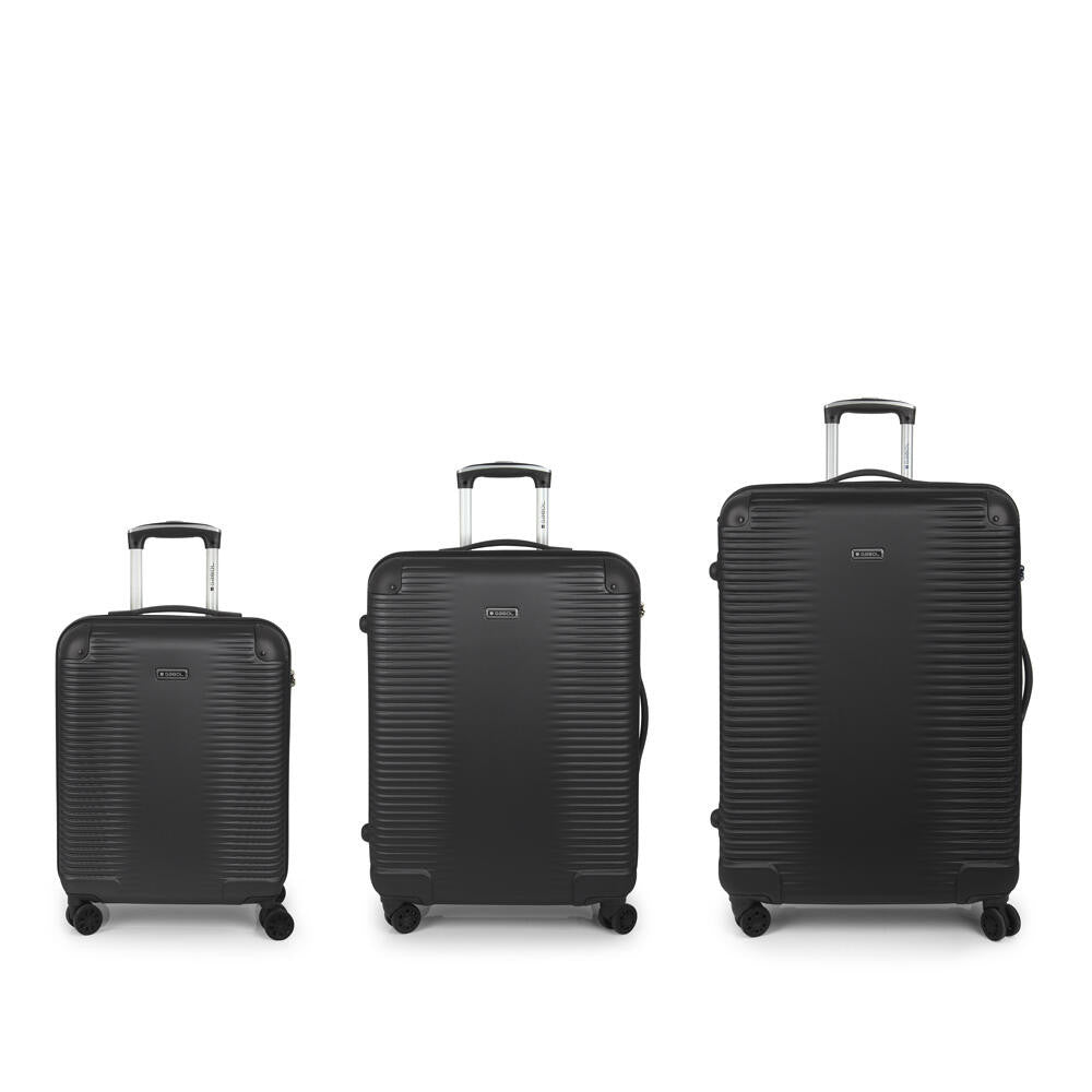 Conjunto de 3 malas rígidas expansíveis Gabol Balance XP em ABS/RPET