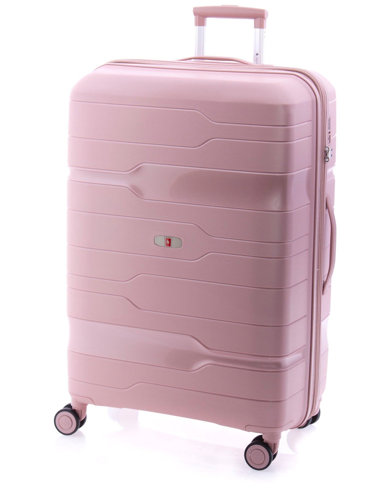 Maleta Grande Extensible Polipropileno Ruedas Suspensión TSA