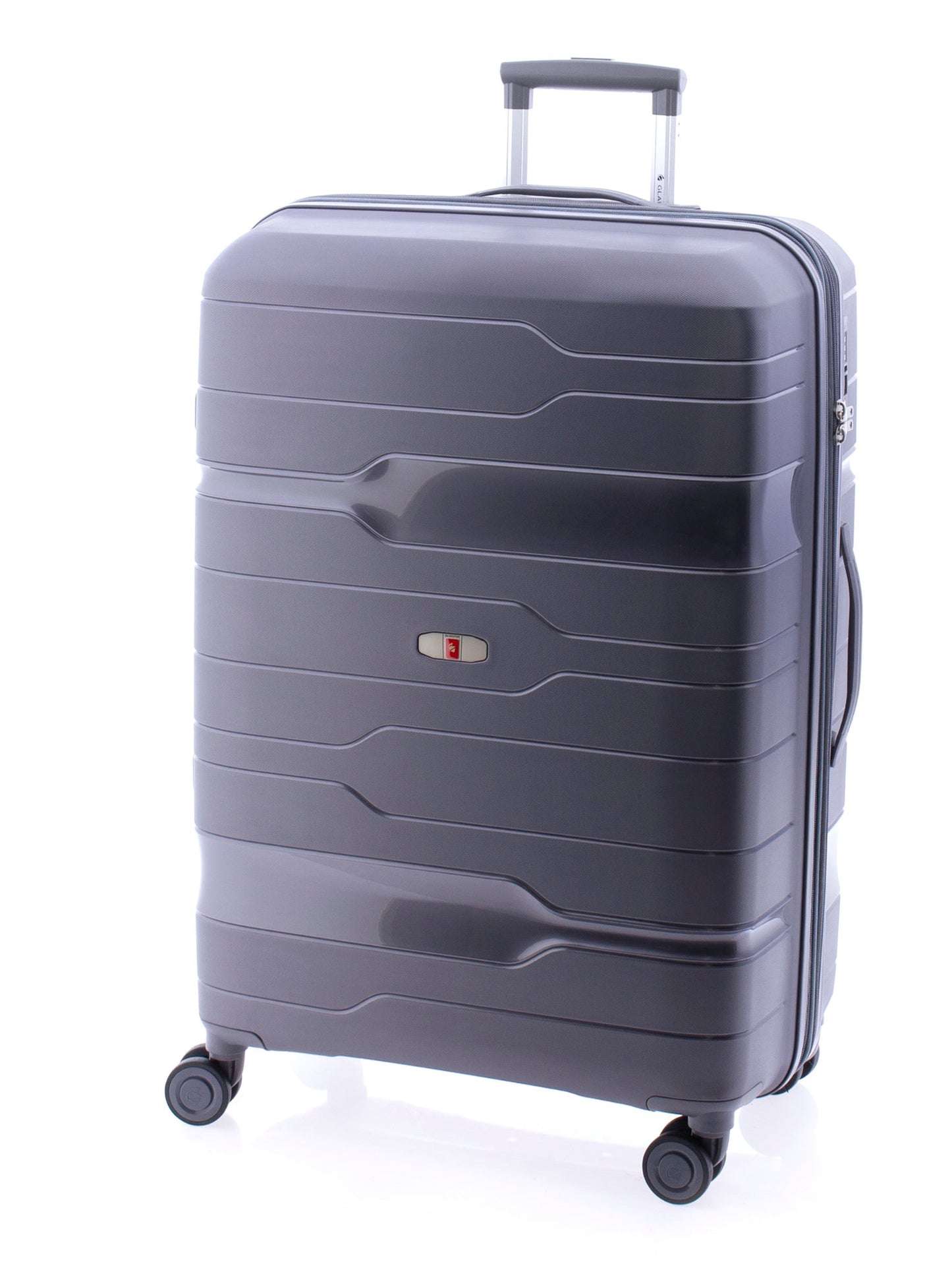 Maleta Grande Extensible Polipropileno Ruedas Suspensión TSA