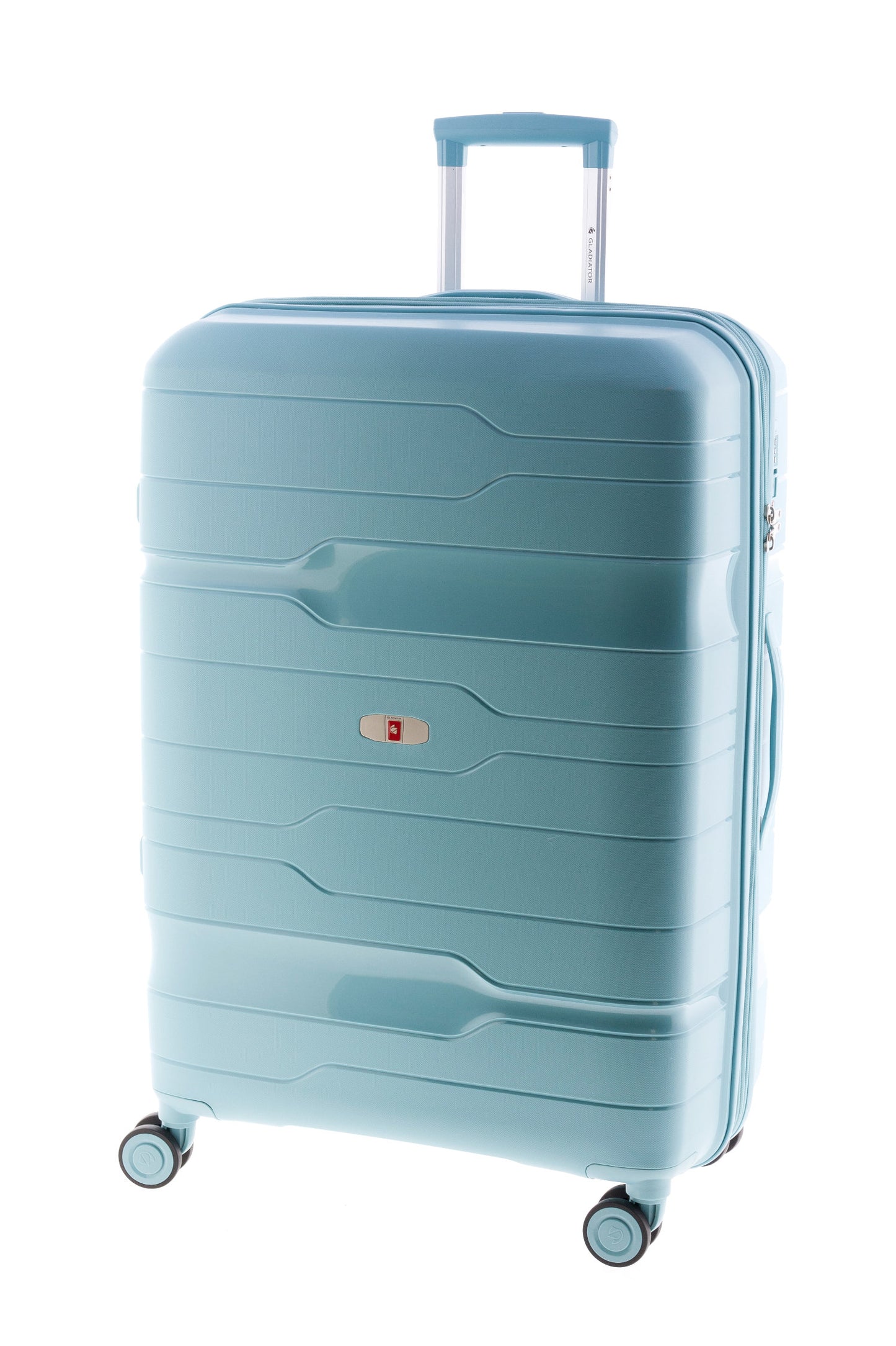 Maleta Grande Extensible Polipropileno Ruedas Suspensión TSA