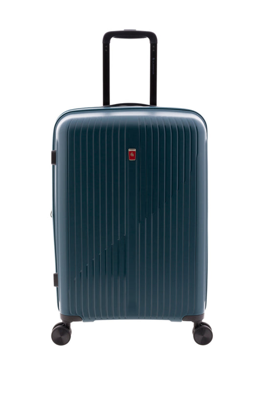 Maleta Mediana Polipropileno Expandible Ruedas Dobles TSA