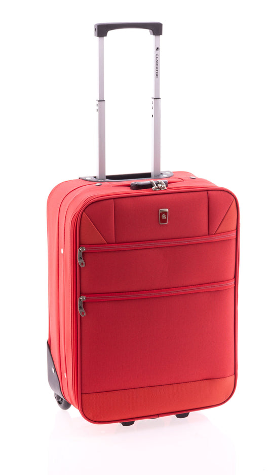 Maleta Cabina Metro 50cm Poliéster Candado y Portátil 15"