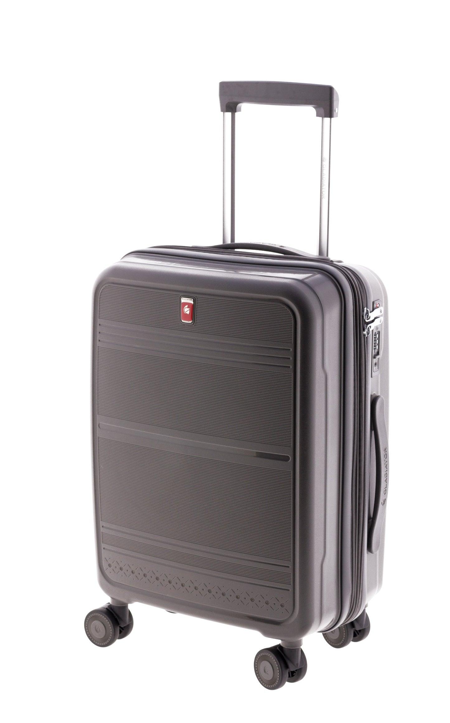 Maleta Mediana Extensible Polipropileno TSA 4 Ruedas