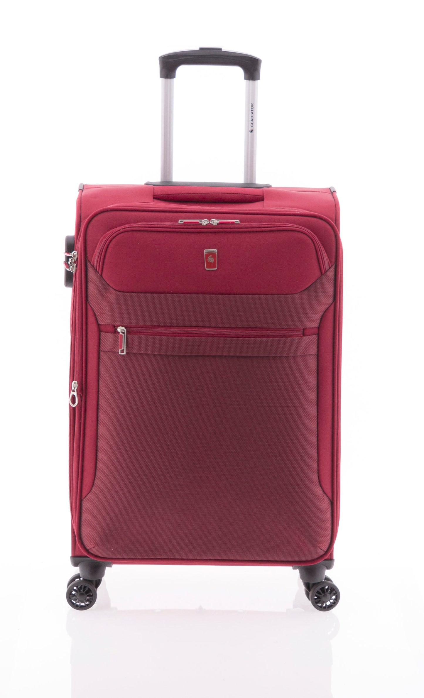 Maleta Trolley Mediana Textil Extensible 4 Ruedas - Poliéster