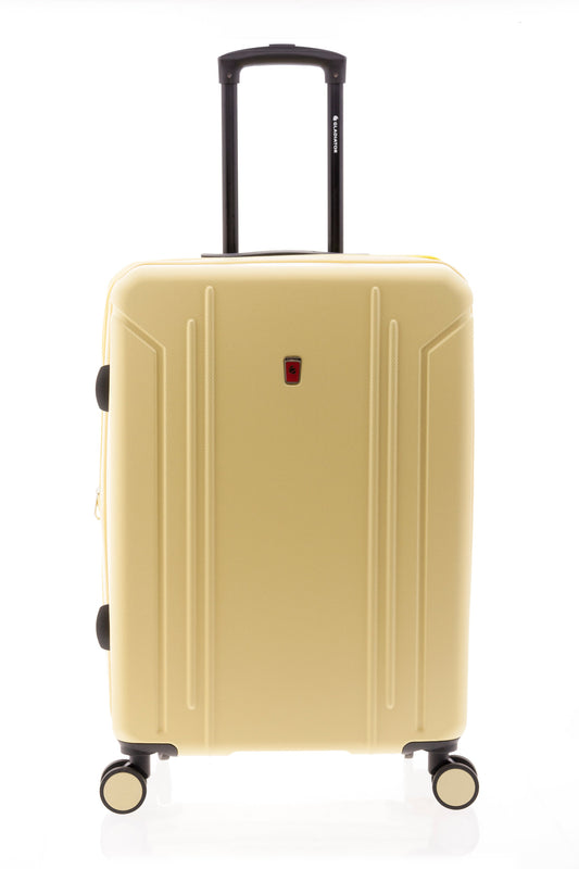 Maleta Mediana Extensible ABS con Ruedas Dobles y Candado de Combinación